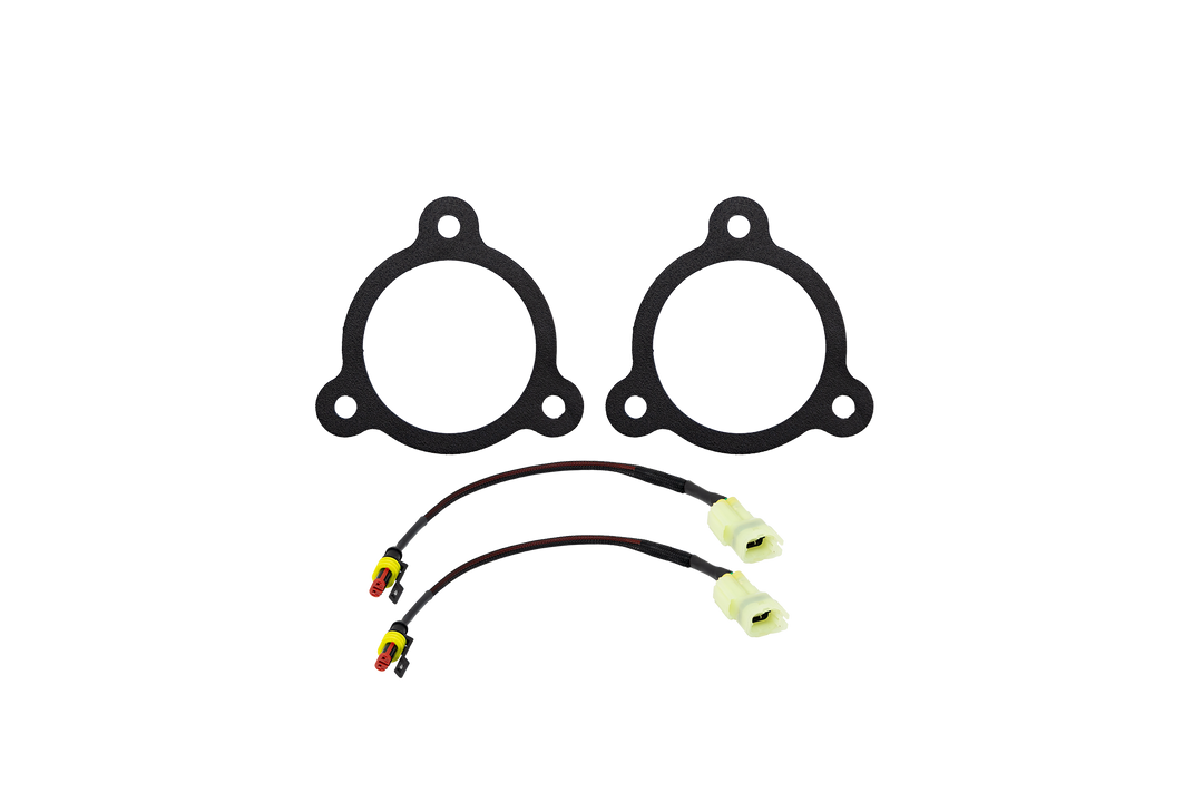 UTV Stereo speaker mounting rings and wiring harness adapters