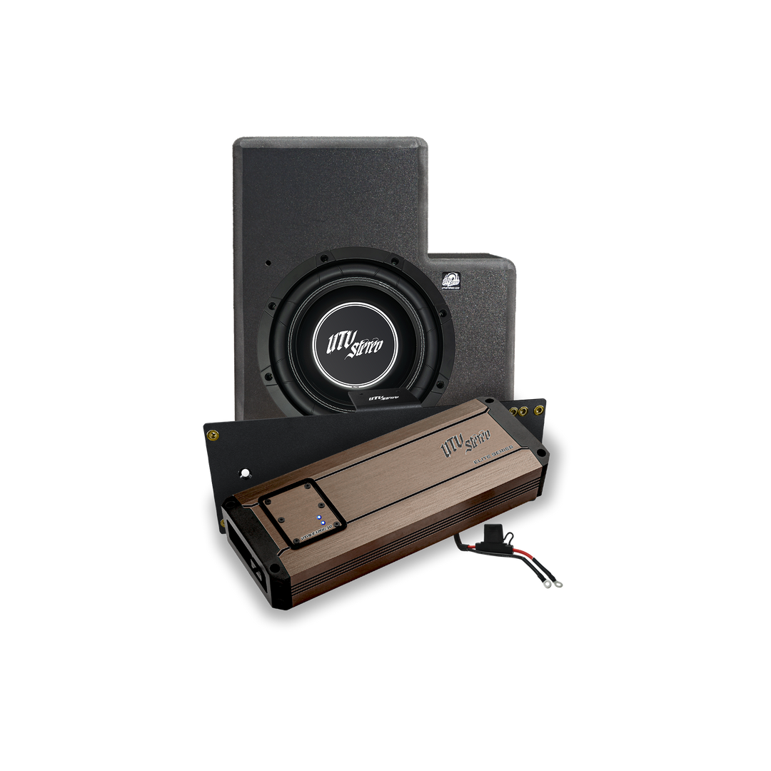 UTV Stereo subwoofer and Elite Series amplifier kit