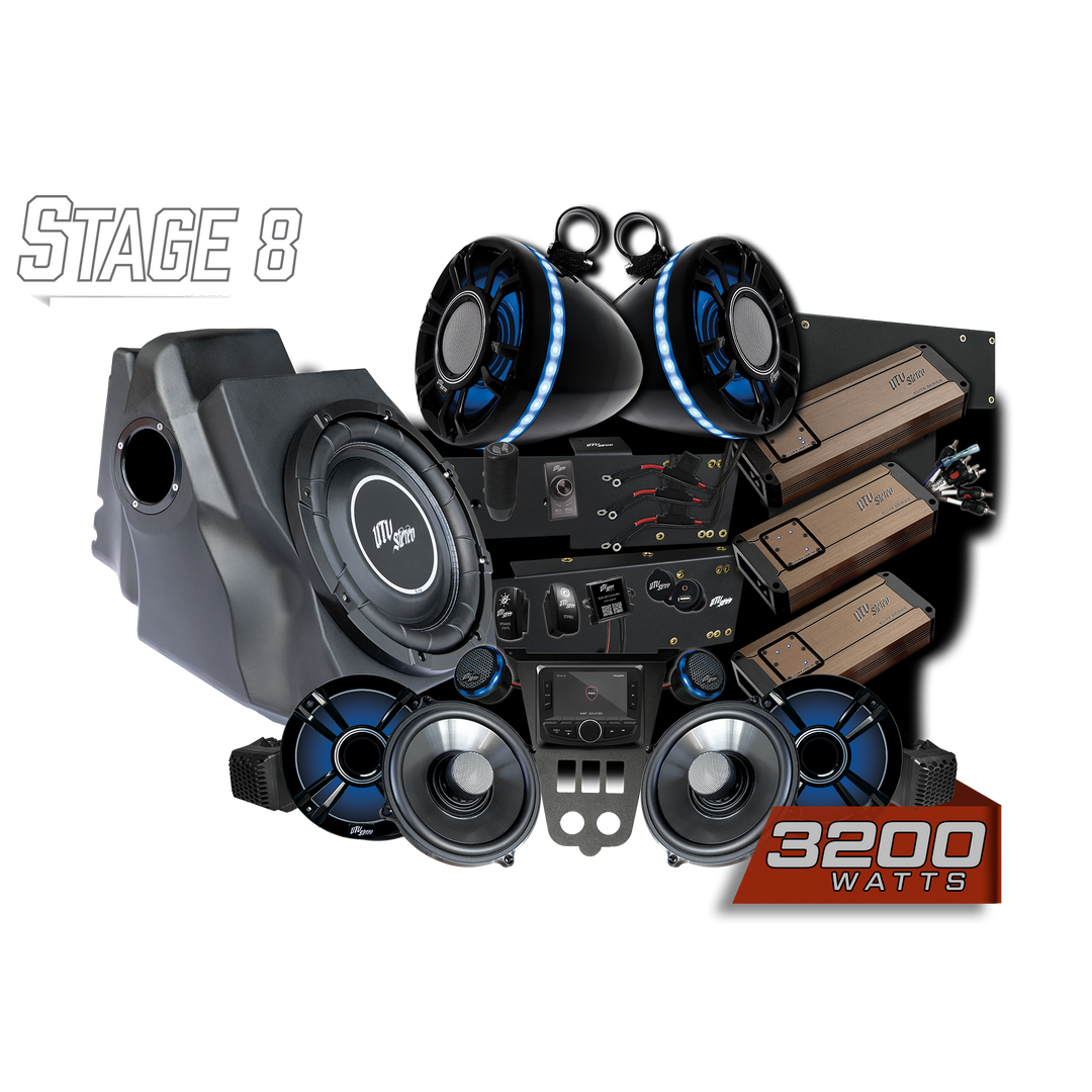 '25-'26 RZR® Pro Series Elite Stage 8 Stereo Kit | UTVS-PRO2-S8-E