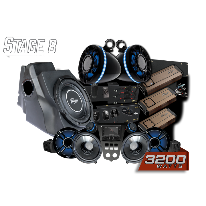 '25-'26 RZR® Pro Series Elite Stage 8 Stereo Kit | UTVS-PRO2-S8-E