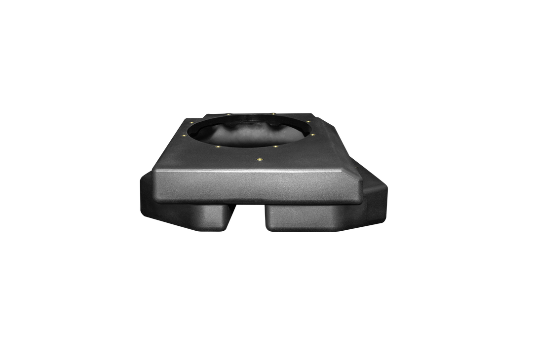 UTV Stereo black plastic speaker enclosure