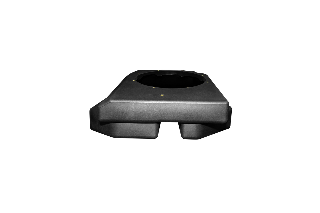 Can-Am® Maverick R 10" Rear Passenger Subwoofer Enclosure (4-SEAT MODELS) – Unloaded | UTVS-R-ENC-PASS-4R