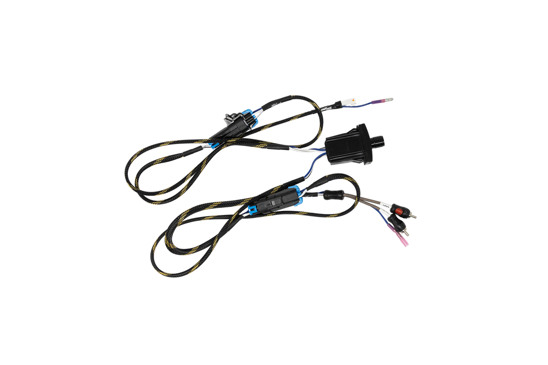 wiring harness on a transparent background