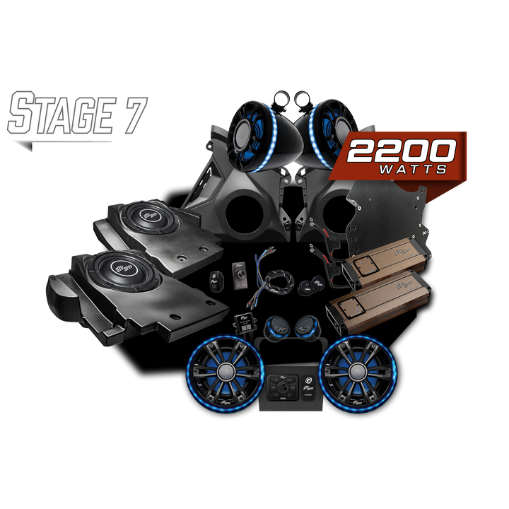 Can-Am® Maverick R Elite Series Stage 7 Stereo Kit | UTVS-R-S7-E