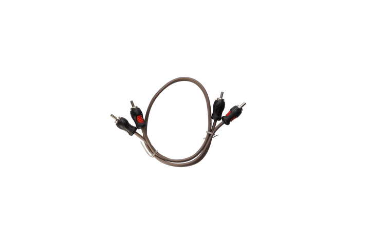 UTV Stereo RCA audio cable with two male connectors on each end
