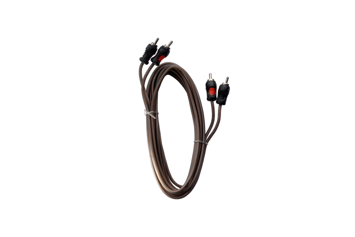 UTV Stereo RCA audio cable with black and red connectors