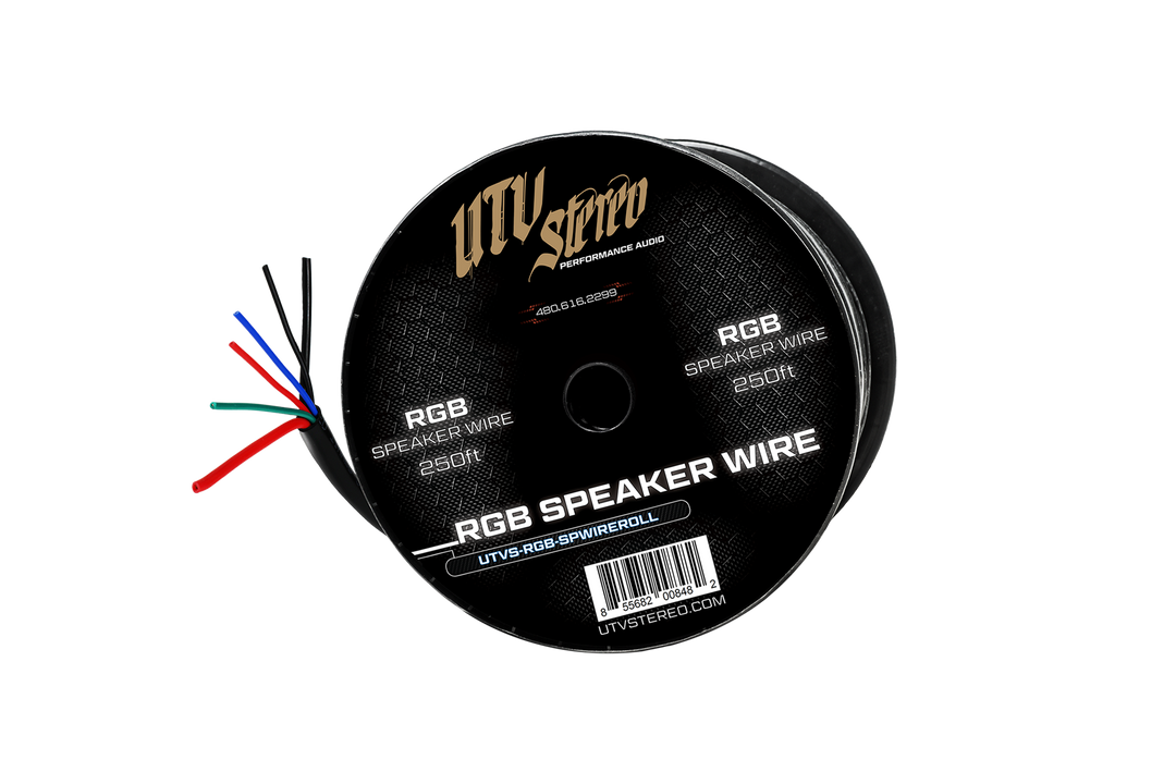 6 Conductor RGB Speaker Wire | UTVS-RGB-SPWIRE-ROLL