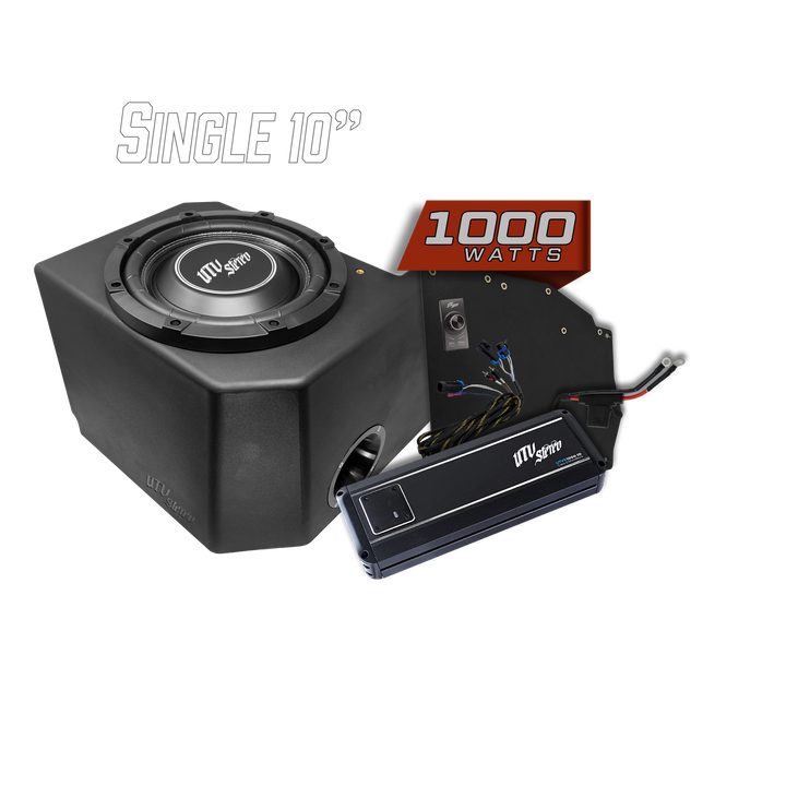 Polaris® Ranger 1000W Single 10" Subwoofer Kit | UTVS-RNG-SUB-1000-1
