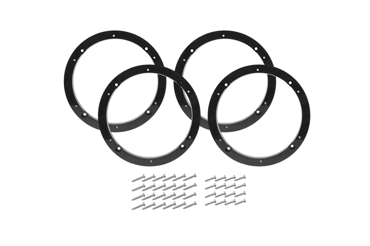 Universal 6.5" Speaker Spacer Rings (2 Pair) | UTVS-SPCR-RNG-65
