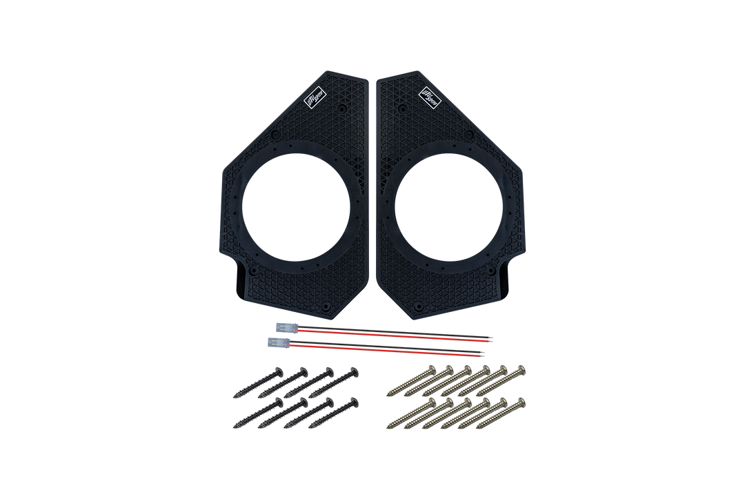 Polaris® Xpedition 6.5" Rear Speaker Adapters V2 | UTVS-XPD-RSA