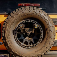 Light Mount - Spare Tire Carrier - GEN4 2018+ Jeep Wrangler JL / GEN6 2021+ Ford Bronco Raptor M14x1.5 Lug Nuts - # 7478