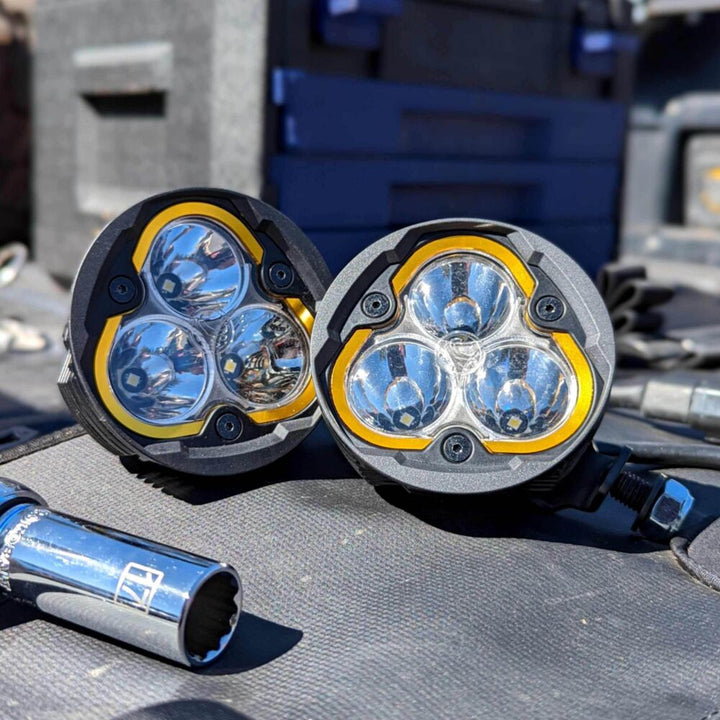 Round Universal Shrouds for FLEX ERA® 3 Lights - Pair - # 7468