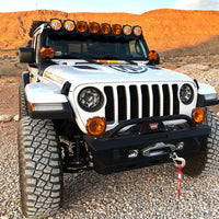 6" SlimLite LED - Light Shield - Amber - # 5104