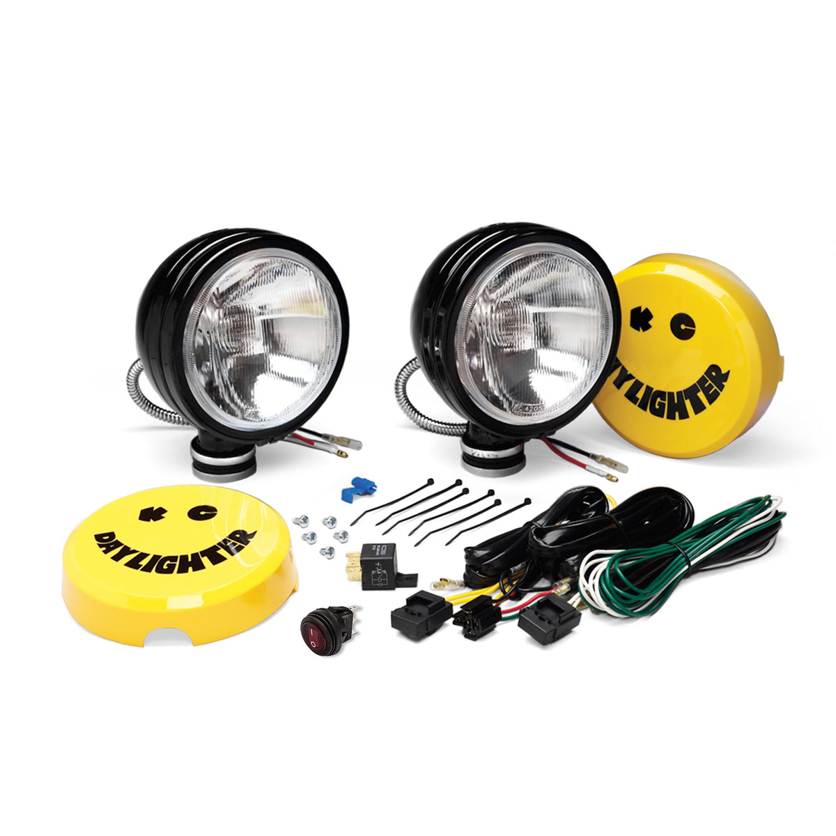 6" Daylighter Halogen - 2-Light System - 100W Spread Beam - #234
