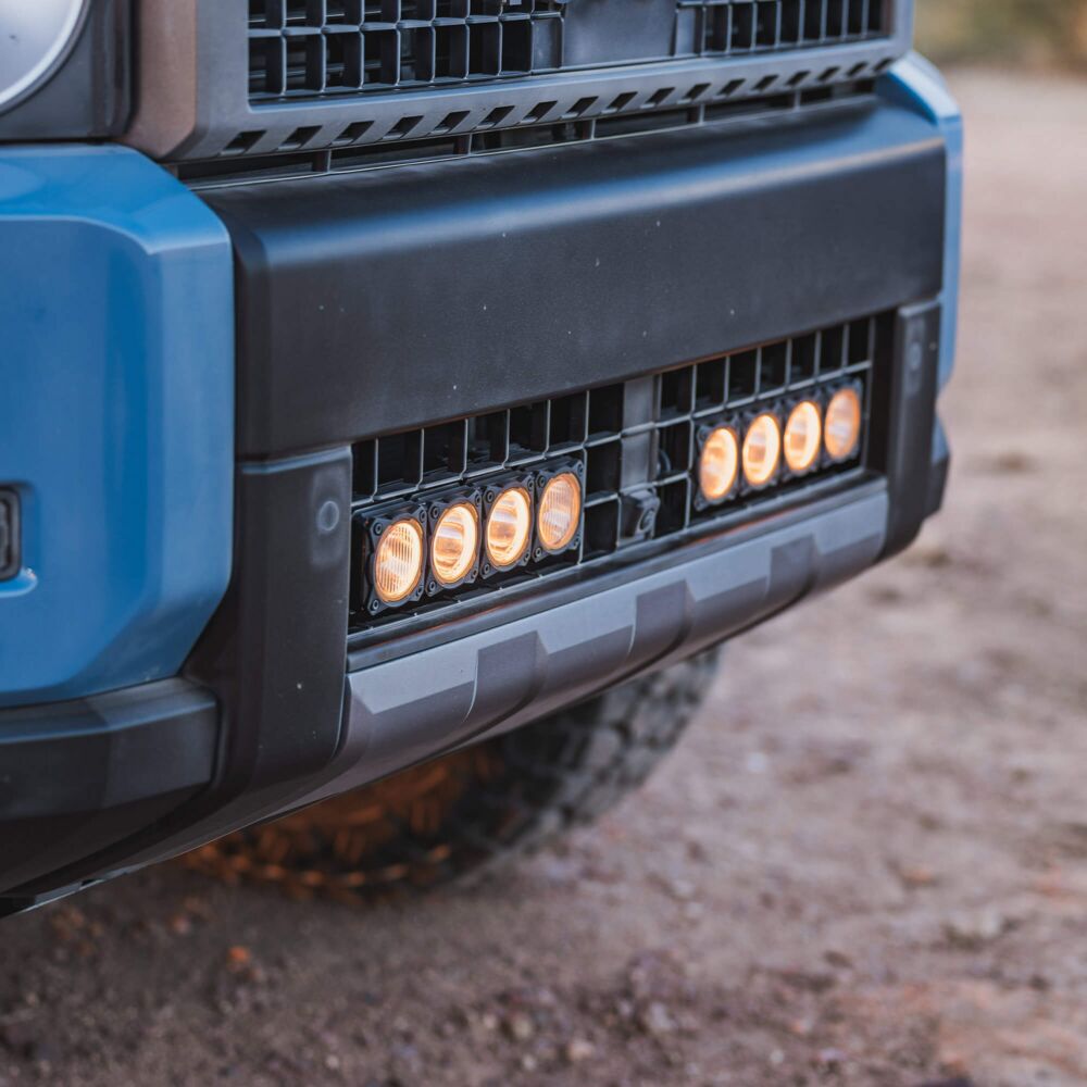 Dual FLEX ERA® LED Light Bar Grille Mount - 24+ Toyota Land Cruiser - #7384