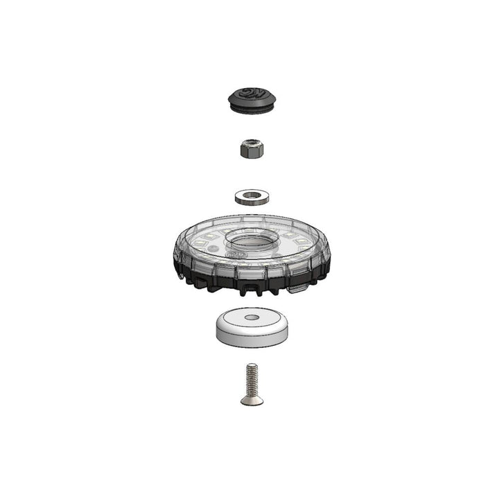 Magnet Mount Kit for Cyclone LED V2 Lights - 6 Pack - # 1373
