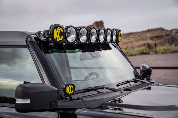 Bracket Set - 50" Light Bar Overhead Mounts - Pair - for 21-24 Ford Bronco - # 7332