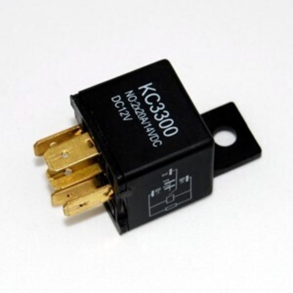 12v Relay - Black - # 3300