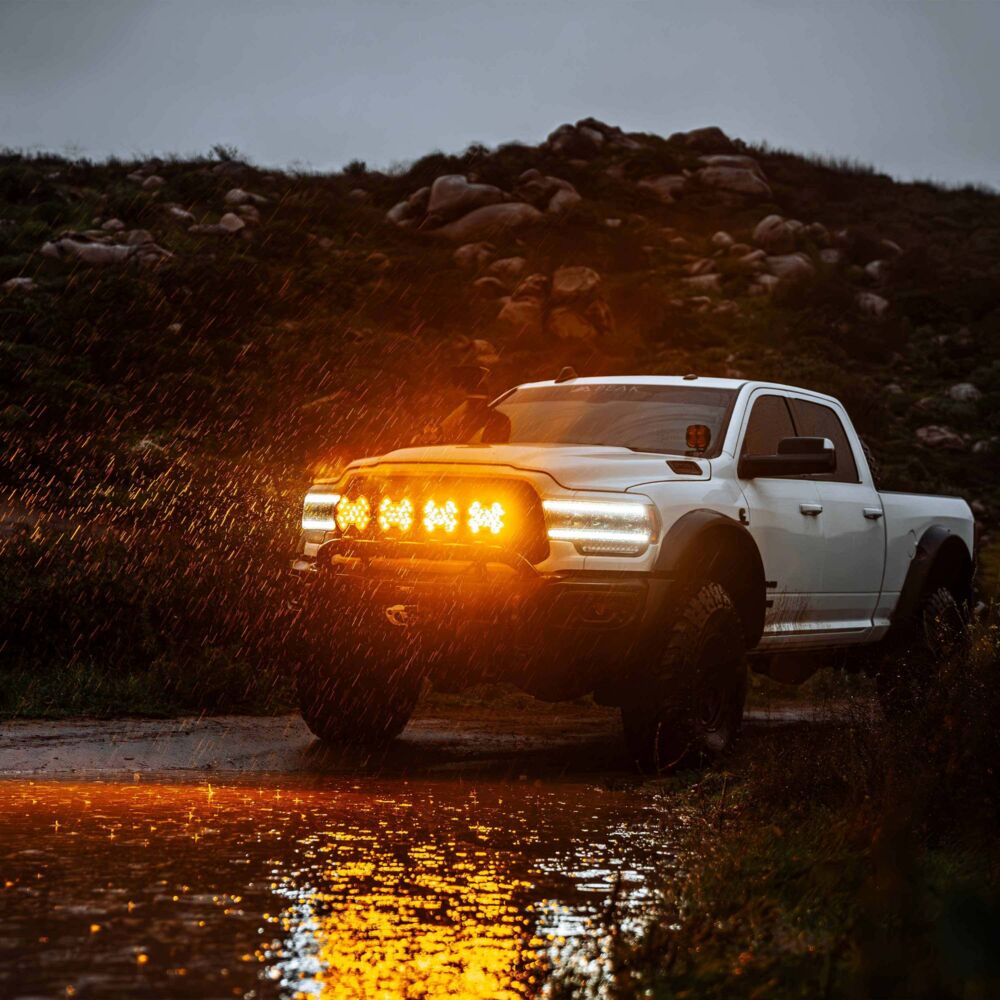 SlimLite® 8" LED - Light Shield - Amber - # 5208