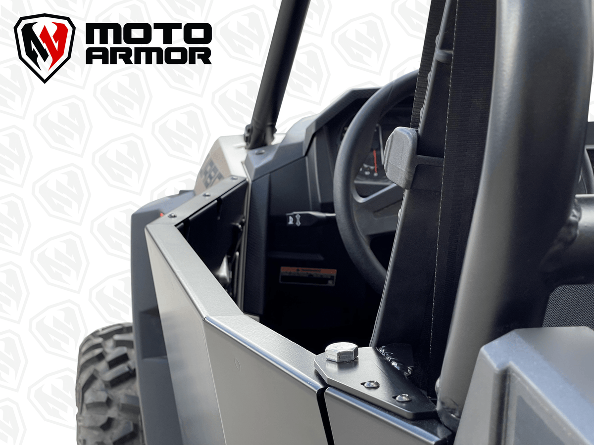 Aluminum Doors for RZR 2 Seat XP 1000, XP Turbo, and Turbo S