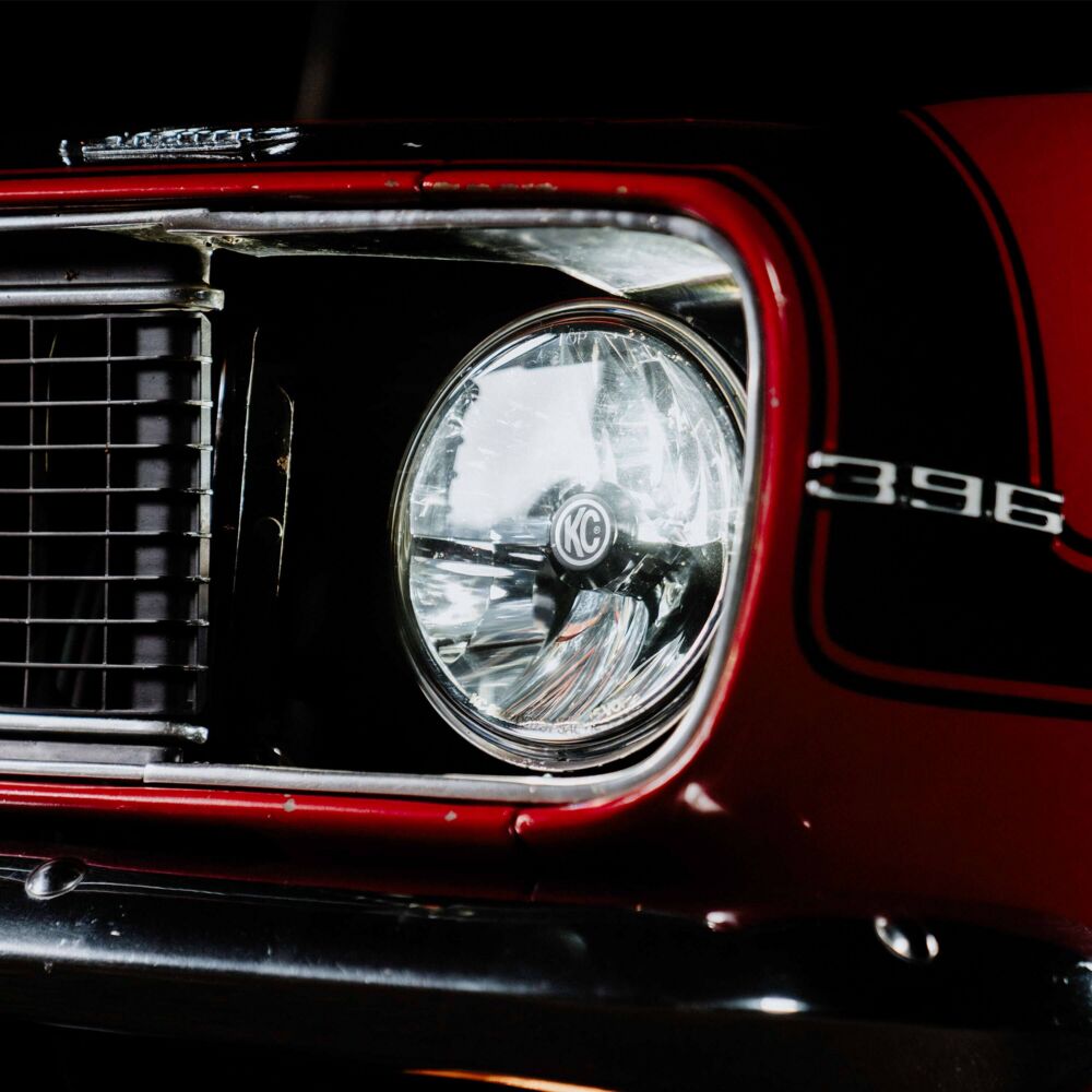 7" Gravity® LED DOT Headlight - Driving Beam - Pair - Universal / 97-06 Jeep TJ - # 42361