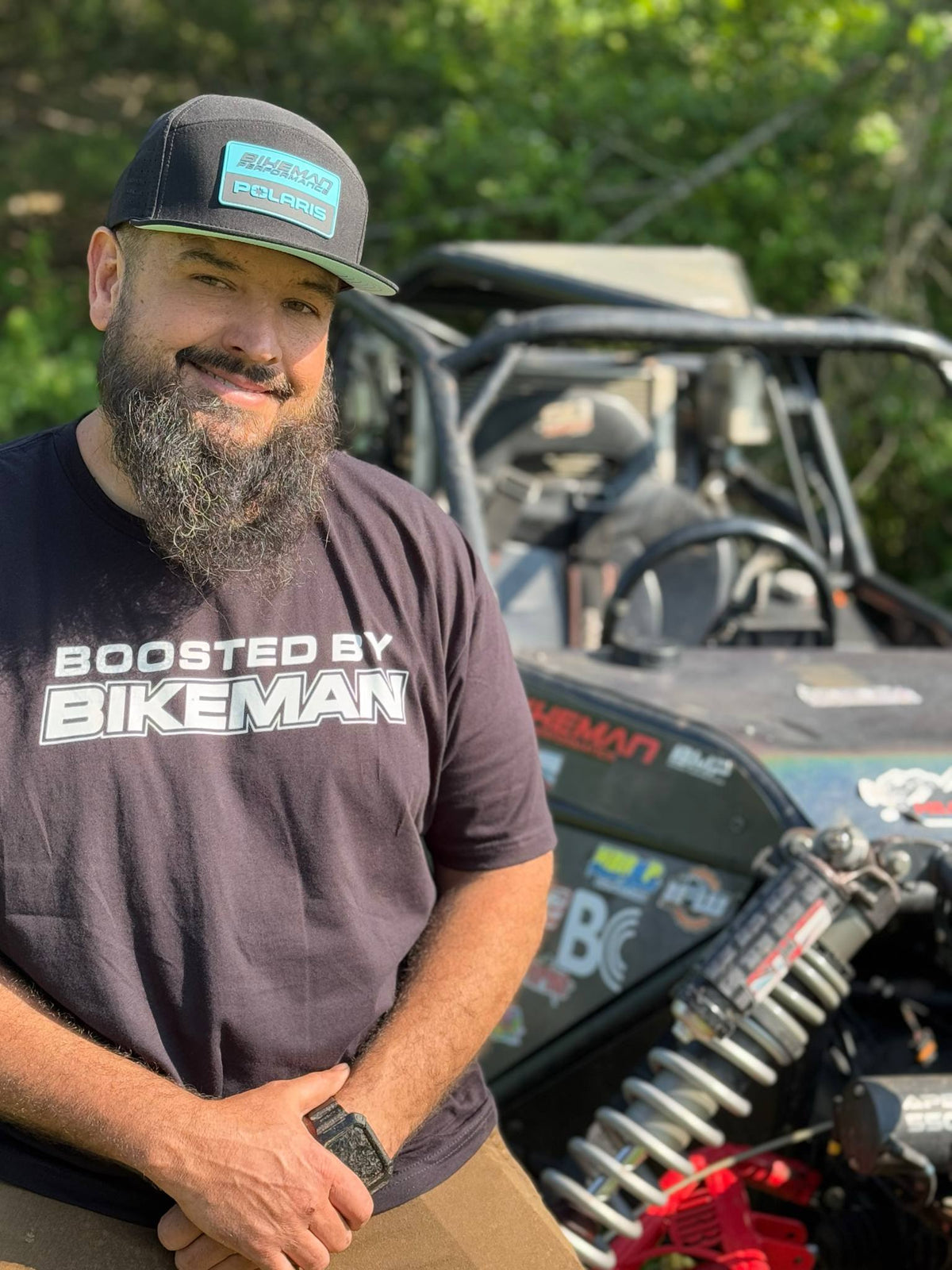 BOOSTED BY BIKEMAN TEE