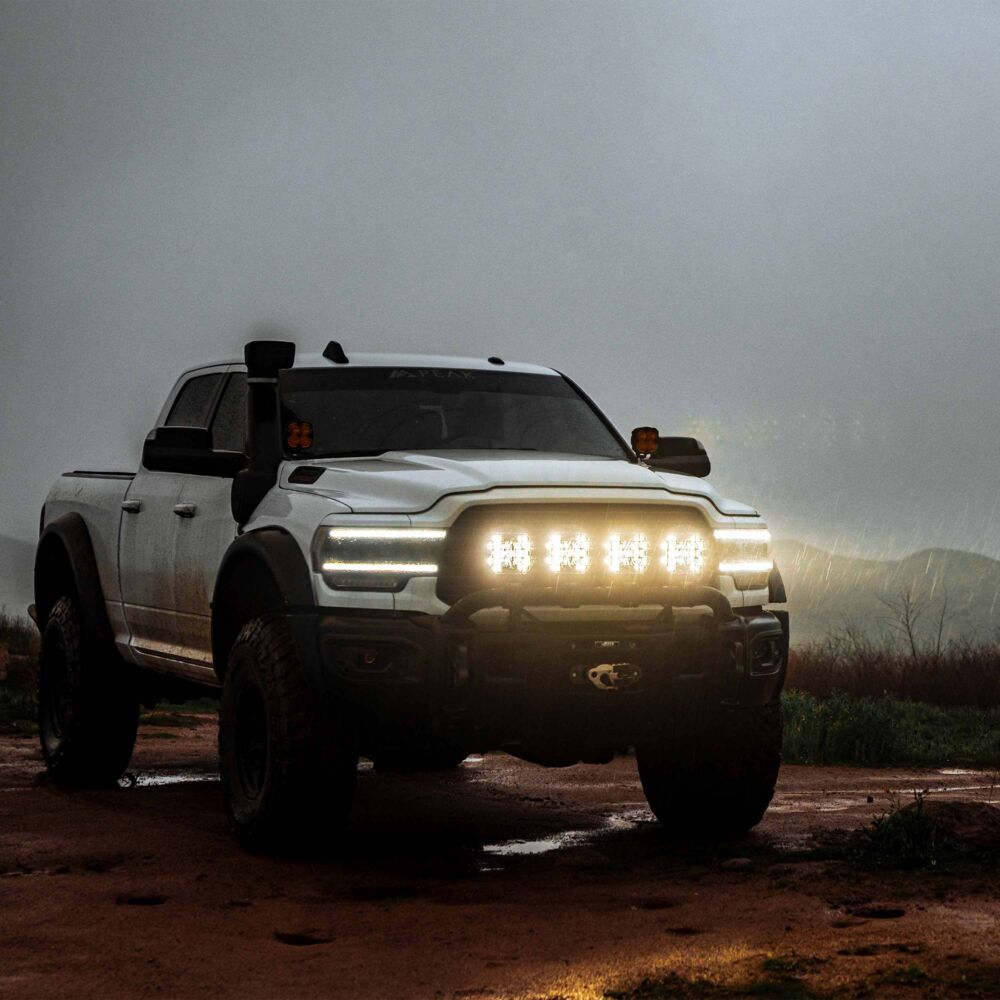 SlimLite® 8" LED - Stone Guard - Black - # 7230