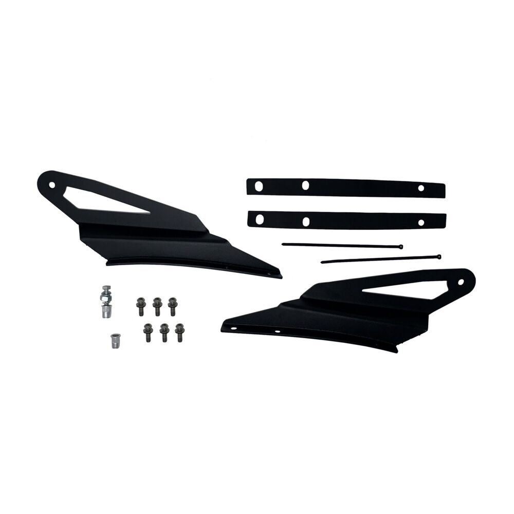 Bracket Set - Light Bar - Overhead Mount - Pair - for 05-23 Toyota Tacoma Reg Ext Cab - # 7380