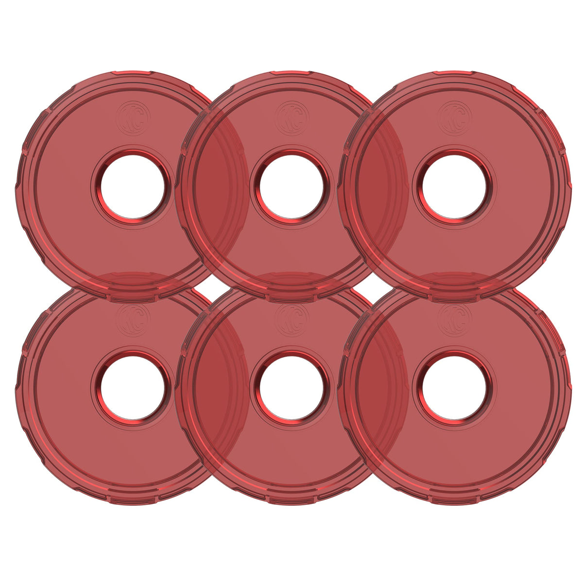Cyclone V2 LED - Replacement Lens - Red - 6-PK