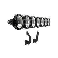 Gravity® LED Pro6 - 7-Light Bar Kit - Front Bumper - GEN4-5 17-24 Ford Super Duty - # 91346