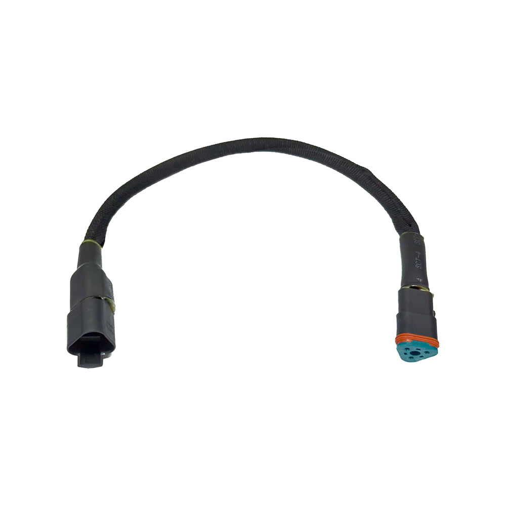 12" Plug-In Wiring Extension - 3-Pin Deutsch (DT) Connector