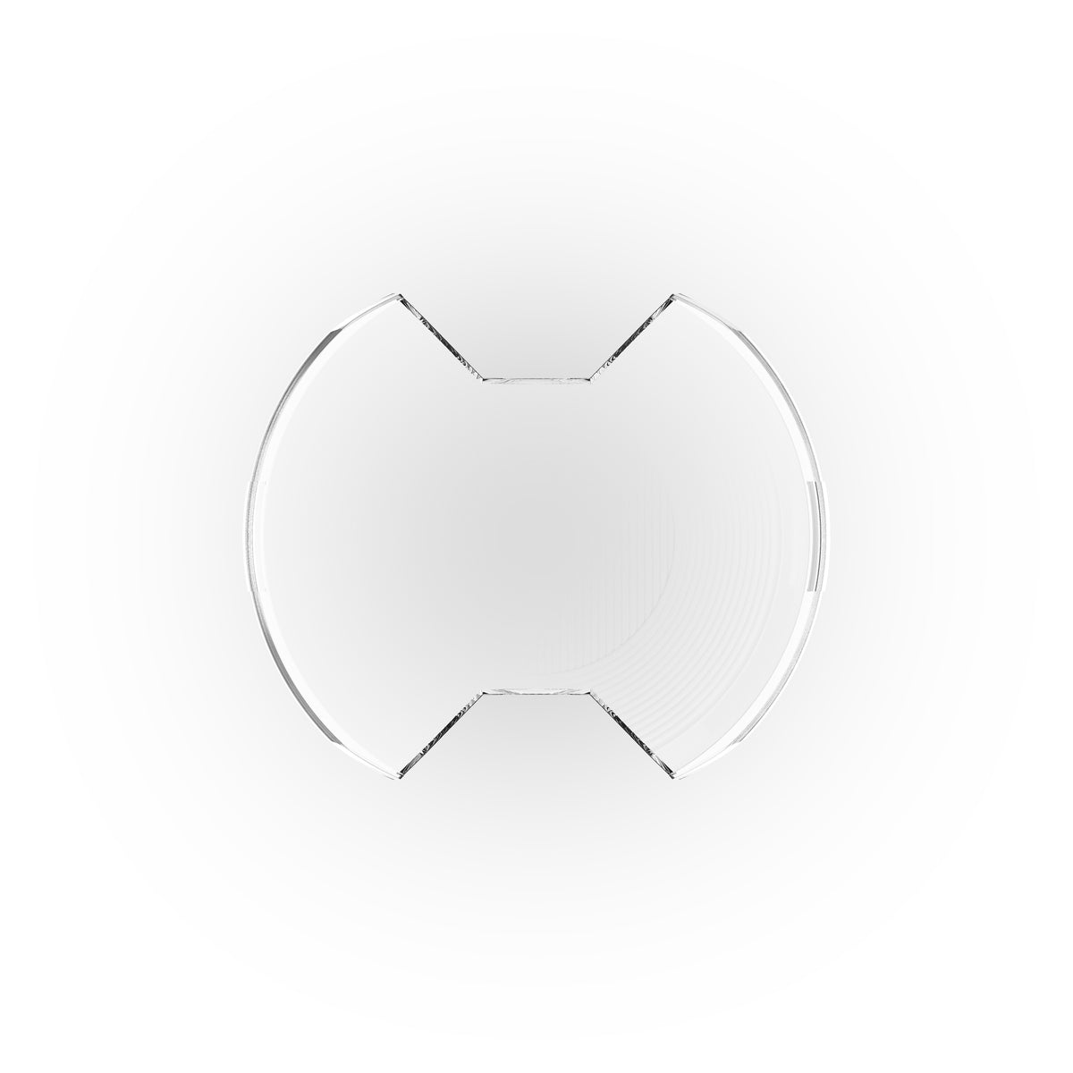 SlimLite® 6" Light Shield - SAE Driving Beam - Clear