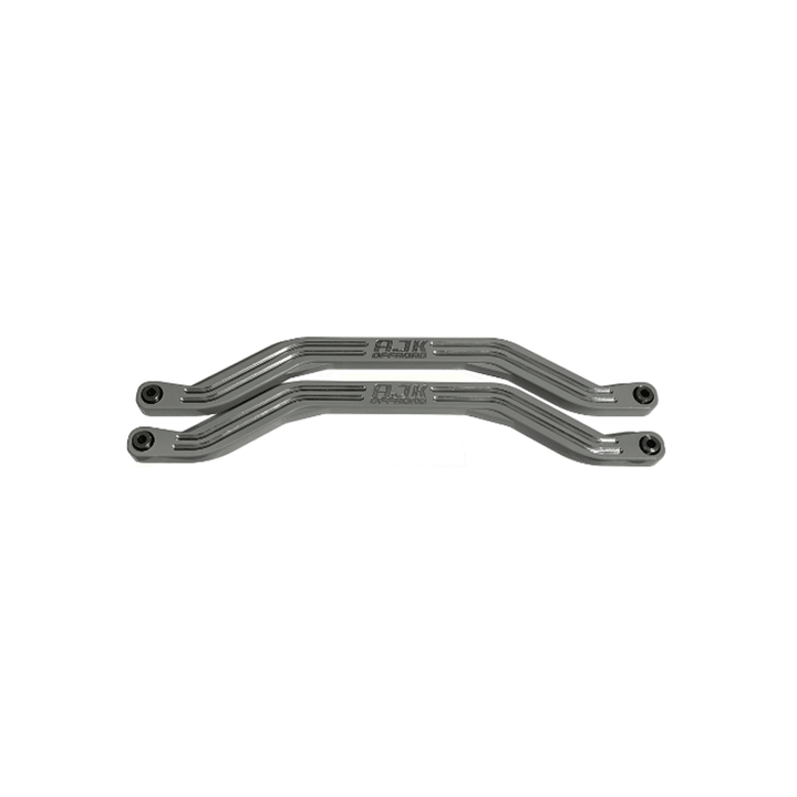 Polaris Pro R / Turbo R High Clearance Radius Rods by AJK Offroad Gray Lower Rods