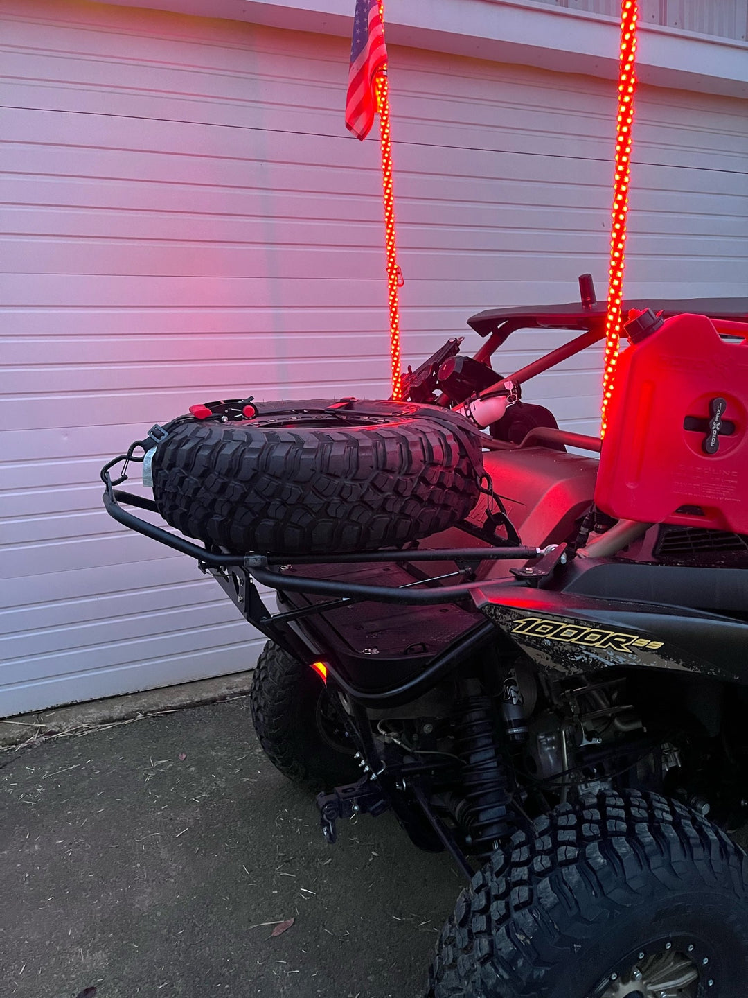 Yamaha YXZ Spare Tire Rack