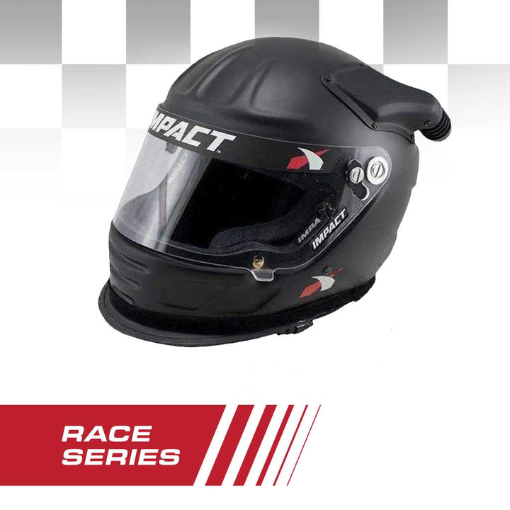 Impact RACE Offset Air Draft OS20 Helmet With OFFROAD Wired Helmet Kit - XXL