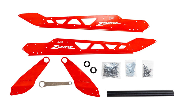 LYNX SHREDDER REAR BUMPER DS 3900 SERIES RED