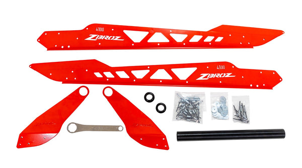 LYNX SHREDDER REAR BUMPER DS 4100 SERIES RED
