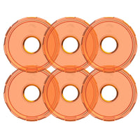 Cyclone V2 LED - Replacement Lens - Amber - 6-PK - #4412