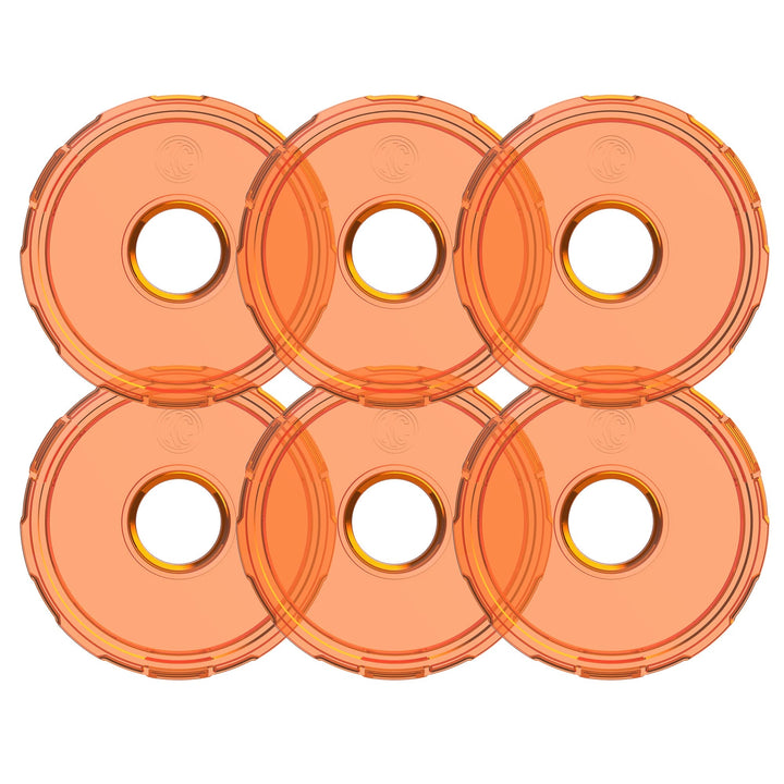 Cyclone V2 LED - Replacement Lens - Amber - 6-PK - #4412