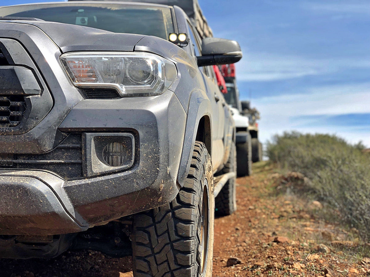 4" Gravity® LED G4 SAE Fog Lights - Fog Beam - 12-23 Toyota Tacoma - #500