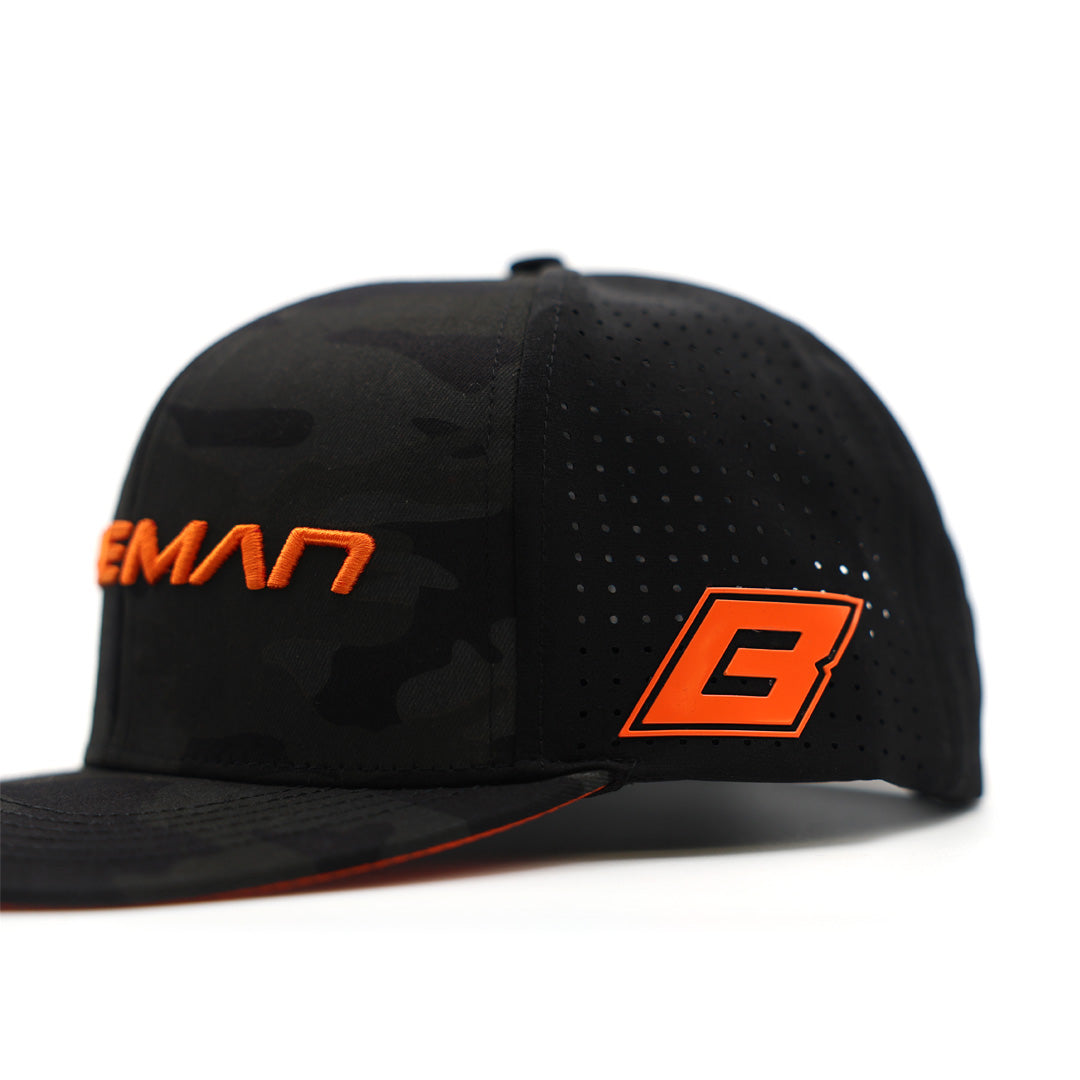 Orange Bikeman / Hat