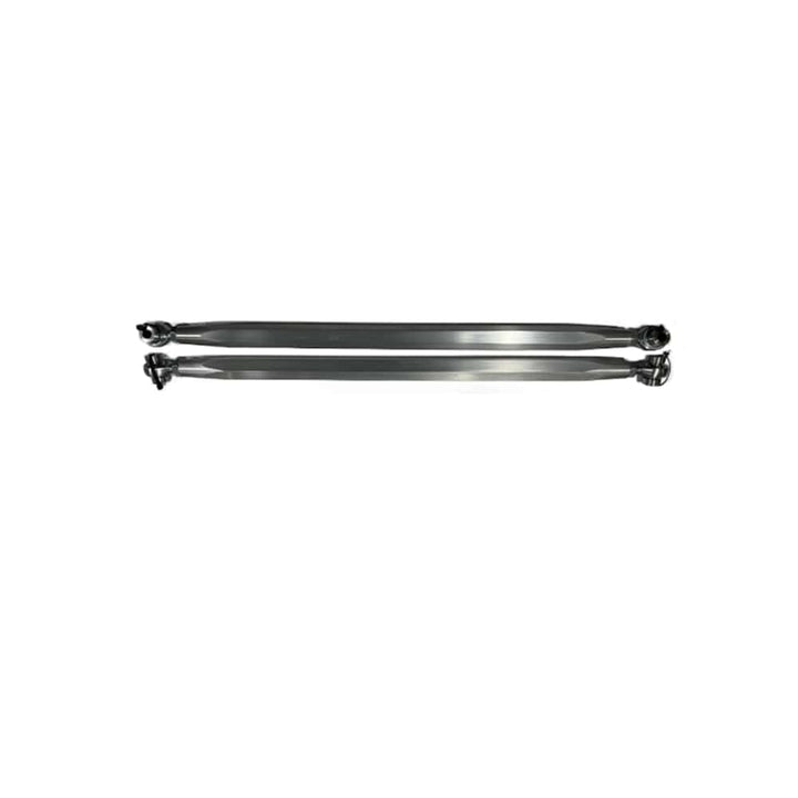 Polaris Pro R / Turbo R High Clearance Radius Rods by AJK Offroad Raw Aluminum Upper Rods