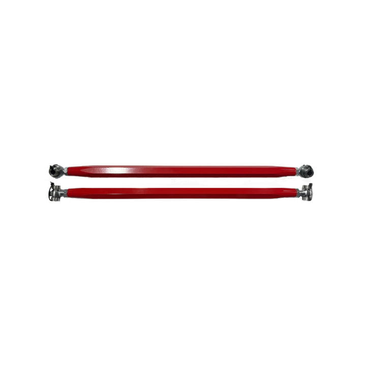 Polaris Pro R / Turbo R High Clearance Radius Rods by AJK Offroad Red Upper Rods 