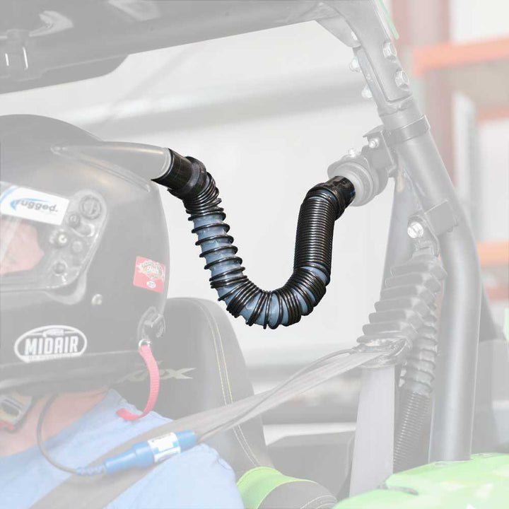 Ultra Flex Expandable Helmet Air Pumper Hose - 1 to 3 Feet