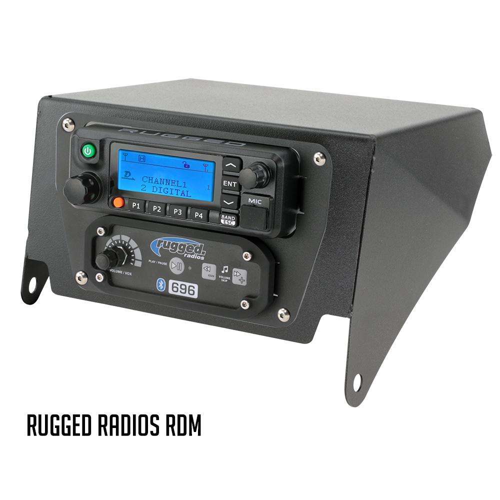 Can-Am X3 Multi-Mount Kit - Top Mount - for Rugged UTV Intercoms and Radios - Icom F5021