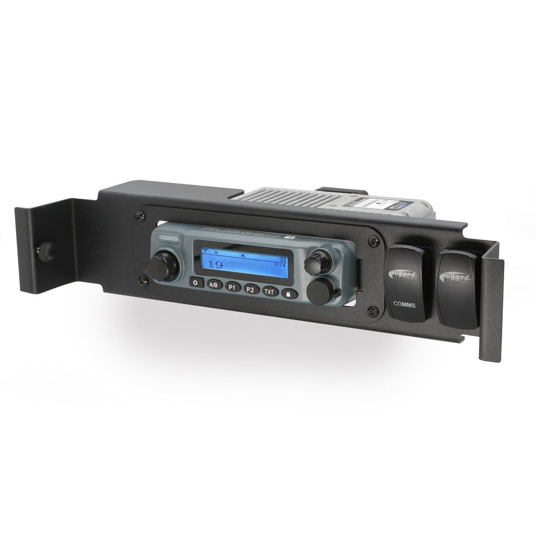 Center Console Radio Mount for Ford Chevy GMC and Ram TRX Trucks - Rugged Radios RDM