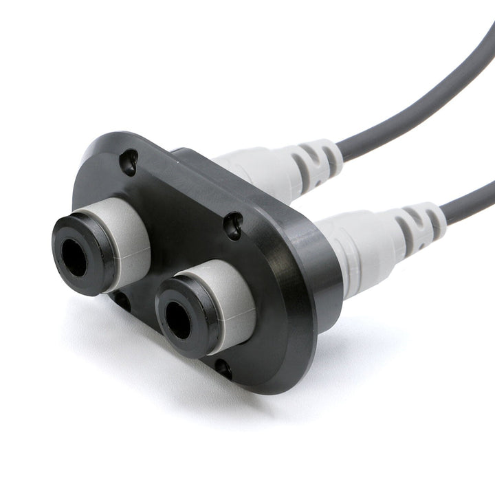 Dual Headset / Helmet Jack Flush Mount - Offroad