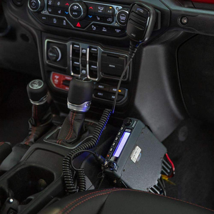 Mobile Radio Mount for Jeep JL JT and Gladiator Passenger Side Interior
