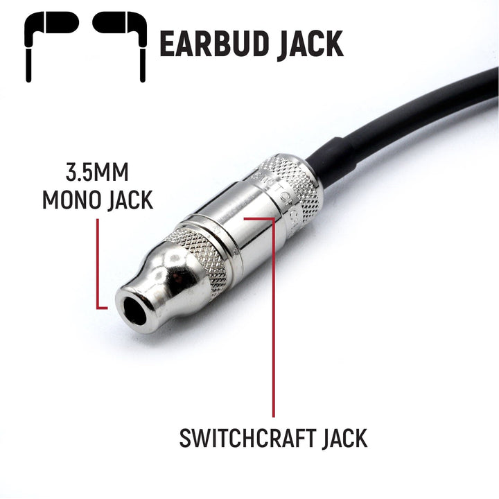 3C NASCAR Wired Coil Cord Helmet Kit with Mic and 3.5mm Jack