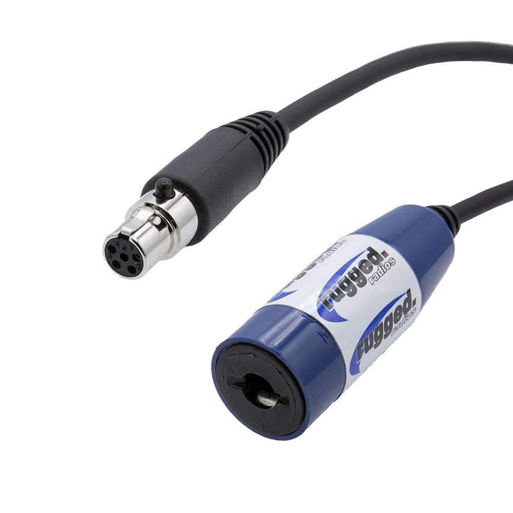 OFFROAD Straight Cable to Intercom (Select Length) - 6  Feet